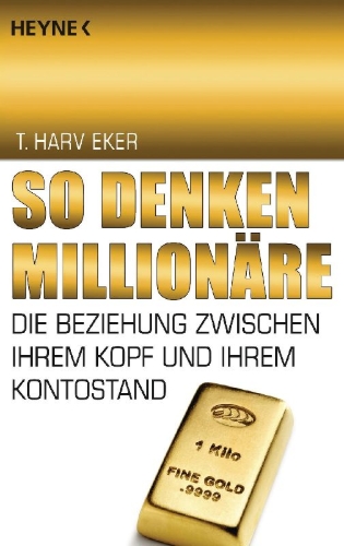 Buchcover und Innenansicht für das Buch: So denken Millionäre