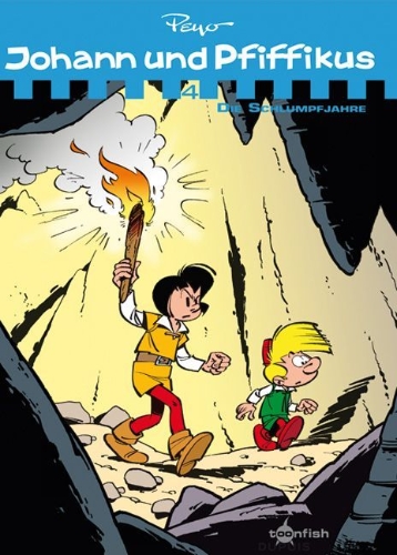 Buchcover und Innenansicht für das Buch: Johan et Pirlouit