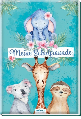 Buchcover und Innenansicht für das Buch: Trötsch Meine Schulfreunde Tierfreunde