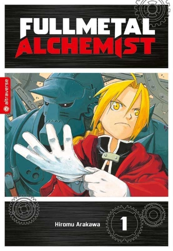 Buchcover und Innenansicht für das Buch: Fullmetal Alchemist Kanzenban