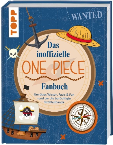 Buchcover und Innenansicht für das Buch: Das inoffizielle One Piece Fan-Buch