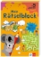 Buchcover und Innenansicht für das Buch: Klett Mein Rätselblock ab 5 Jahren Band 1