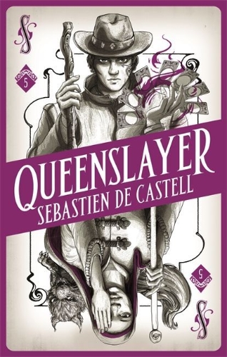 Buchcover und Innenansicht für das Buch: Spellslinger 5: Queenslayer