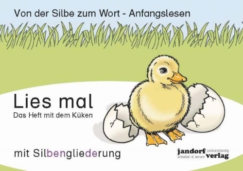Buchcover und Innenansicht für das Buch: Lies mal - Das Heft mit dem Küken