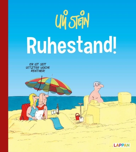 Buchcover und Innenansicht für das Buch: Uli Stein Cartoon-Geschenke: Ruhestand