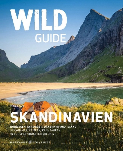 Buchcover und Innenansicht für das Buch: Wild Guide Skandinavien