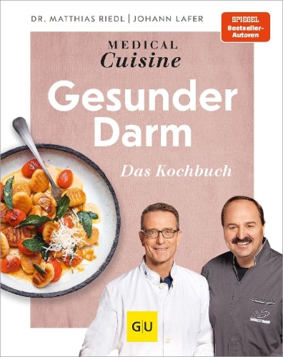Buchcover und Innenansicht für das Buch: Medical Cuisine - Gesunder Darm