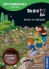 Buchcover und Innenansicht für das Buch: Die drei ??? Kids, Bücherhelden 1. Klasse, Diebe im Tierpark