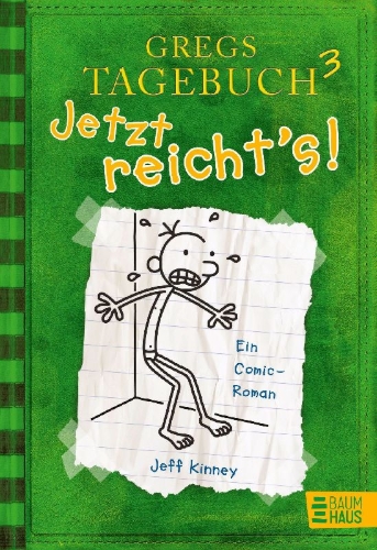 Buchcover und Innenansicht für das Buch: Diary of a Wimpy Kid: The Last Straw