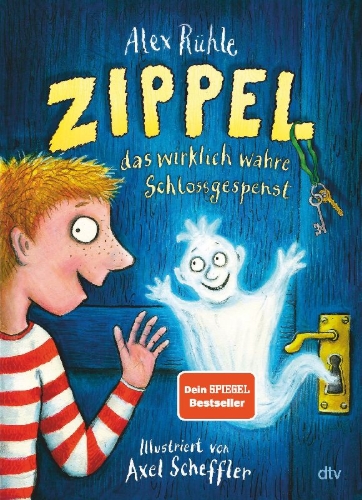 Buchcover und Innenansicht für das Buch: Zippel, das wirklich wahre Schlossgespenst