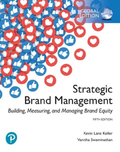 Buchcover und Innenansicht für das Buch: Strategic Brand Management: Building, Measuring, and Managing Brand Equity, Global Edition