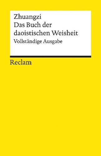 Buchcover und Innenansicht für das Buch: Zhuangzi. Das Buch der daoistischen Weisheit