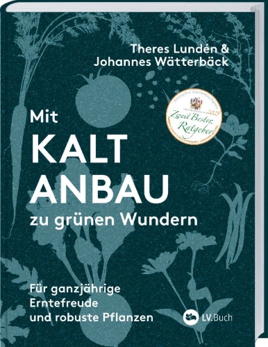 Buchcover und Innenansicht für das Buch: Mit Kaltanbau zu grünen Wundern