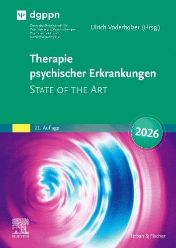 Buchcover und Innenansicht für das Buch: Therapie psychischer Erkrankungen