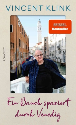 Buchcover und Innenansicht für das Buch: Ein Bauch spaziert durch Venedig