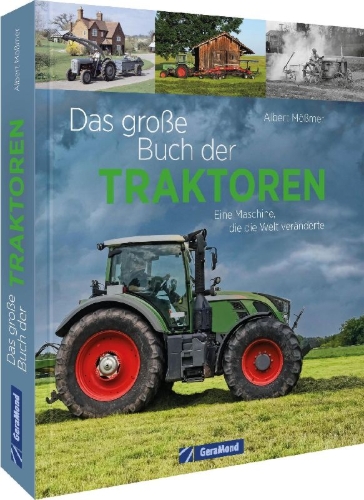 Buchcover und Innenansicht für das Buch: Das große Buch der Traktoren