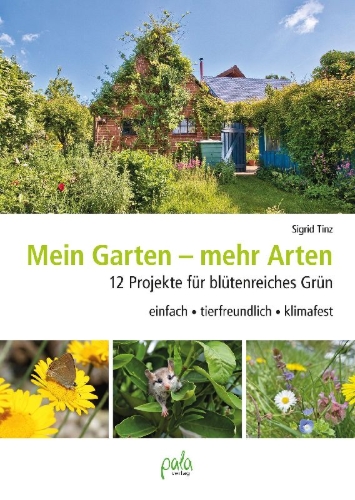 Buchcover und Innenansicht für das Buch: Mein Garten - mehr Arten
