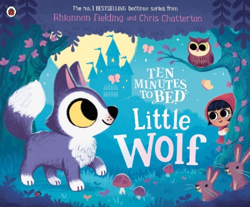 Buchcover und Innenansicht für das Buch: Ten Minutes to Bed: Little Wolf