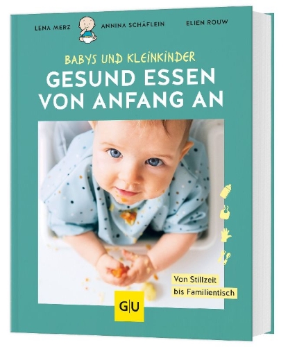 Buchcover und Innenansicht für das Buch: Gesund essen von Anfang an