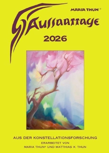 Buchcover und Innenansicht für das Buch: Aussaattage 2026 Maria Thun Wandkalender