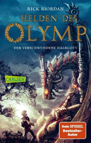 Buchcover und Innenansicht für das Buch: Heroes of the Olympus 1: The lost hero