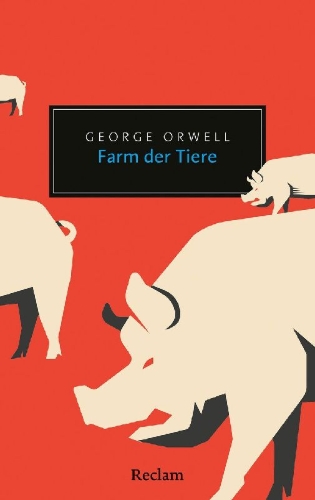 Buchcover und Innenansicht für das Buch: Farm der Tiere