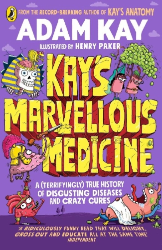 Buchcover und Innenansicht für das Buch: Kay's Marvellous Medicine