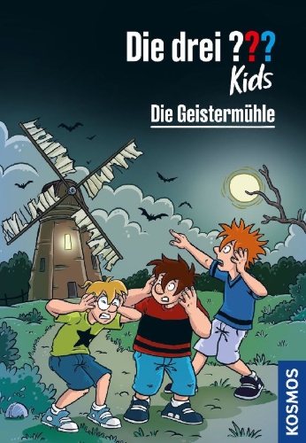 Buchcover und Innenansicht für das Buch: Die drei ??? Kids, 93, Die Geistermühle