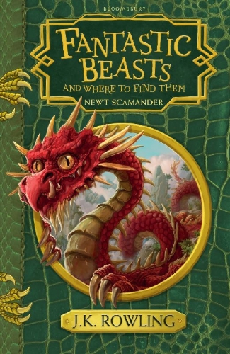 Buchcover und Innenansicht für das Buch: Fantastic Beasts and Where to Find Them
