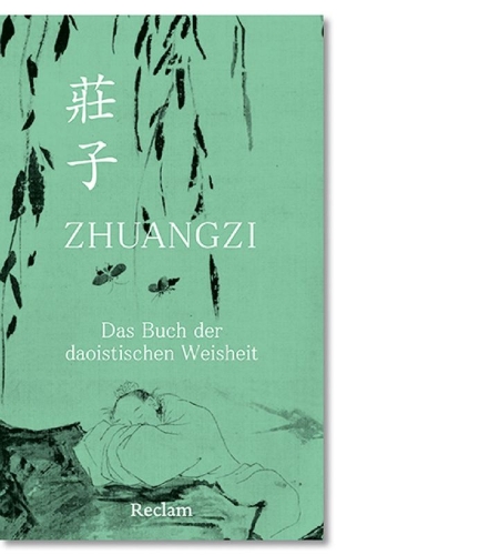 Buchcover und Innenansicht für das Buch: Zhuangzi. Das Buch der daoistischen Weisheit