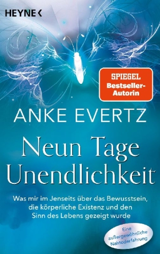 Buchcover und Innenansicht für das Buch: Neun Tage Unendlichkeit
