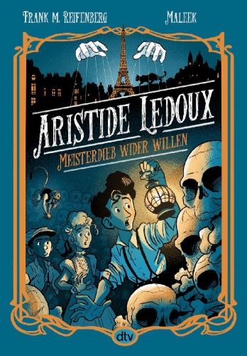 Buchcover und Innenansicht für das Buch: Aristide Ledoux - Meisterdieb wider Willen