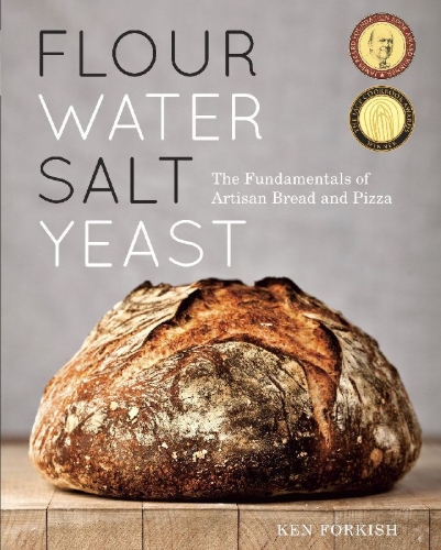 Buchcover und Innenansicht für das Buch: Flour Water Salt Yeast