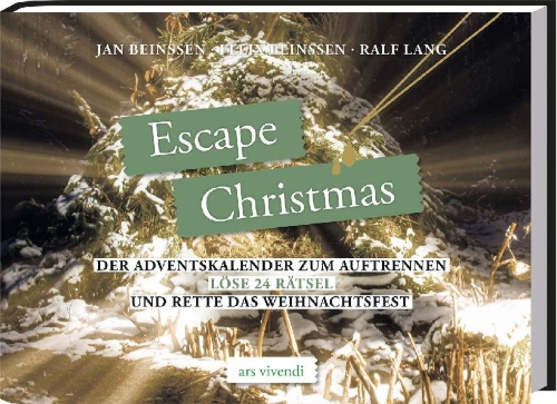 Buchcover und Innenansicht für das Buch: Escape Christmas