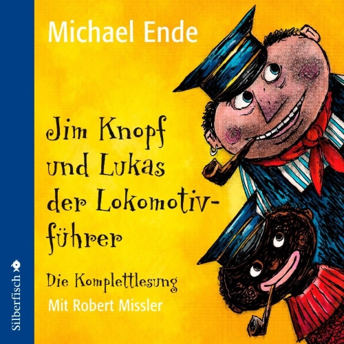Buchcover und Innenansicht für das Buch: Jim Knopf und Lukas der Lokomotivführer - Die Komplettlesung