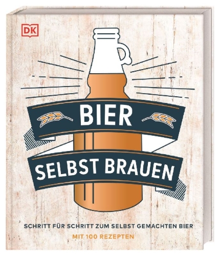 Buchcover und Innenansicht für das Buch: Bier selbst brauen