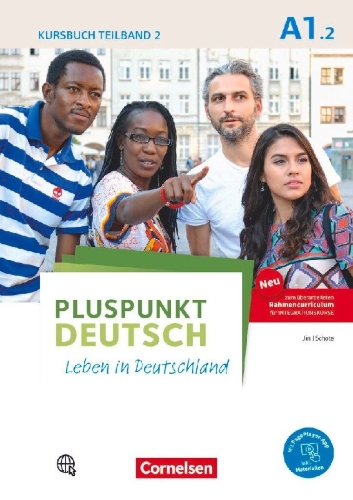 Buchcover und Innenansicht für das Buch: Pluspunkt Deutsch A1: Teilband 2 - Allgemeine Ausgabe - Kursb.  Inkl. E-Book und PagePlayer-App