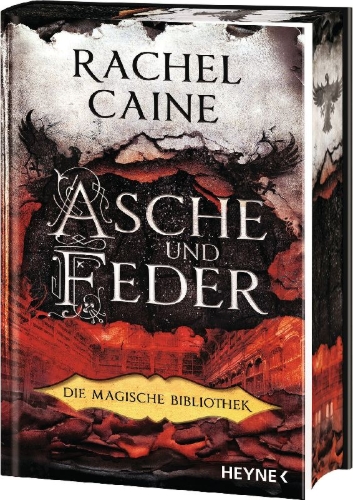 Buchcover und Innenansicht für das Buch: The Great Library - Ash and Quill Book 3