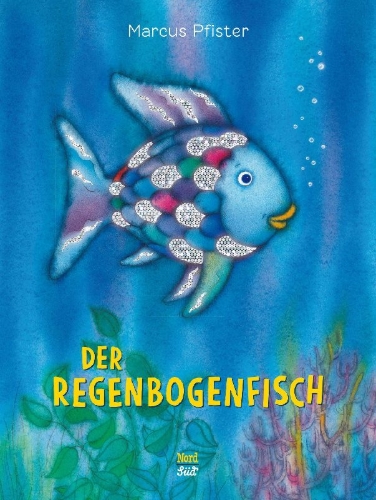 Buchcover und Innenansicht für das Buch: Der Regenbogenfisch
