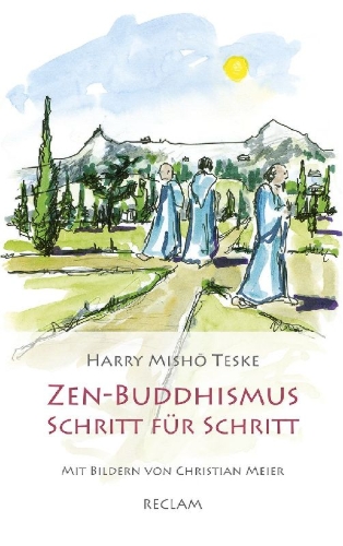 Buchcover und Innenansicht für das Buch: Zen-Buddhismus Schritt für Schritt