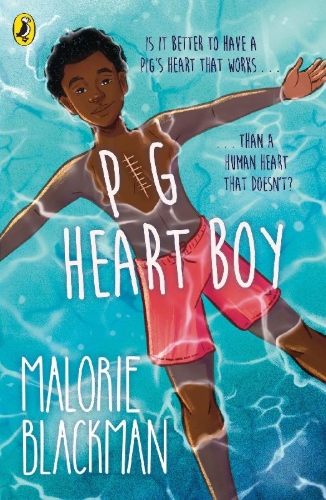 Buchcover und Innenansicht für das Buch: Pig-Heart Boy