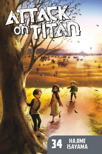 Buchcover und Innenansicht für das Buch: Attack on Titan 34