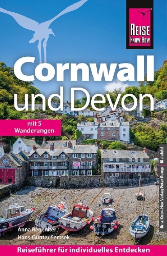 Buchcover und Innenansicht für das Buch: Reise Know-How Reiseführer Cornwall und Devon