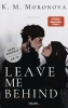 Buchcover und Innenansicht für das Buch: Leave Me Behind