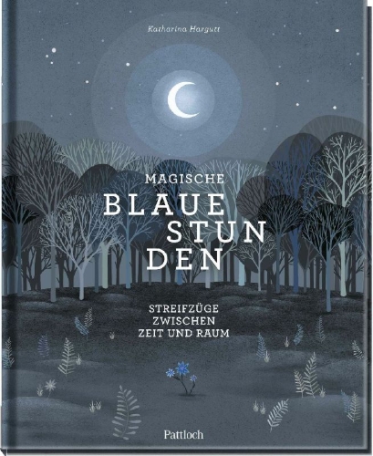 Buchcover und Innenansicht für das Buch: Magische blaue Stunden