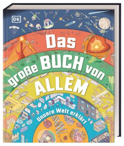 Buchcover und Innenansicht für das Buch: Das große Buch von Allem