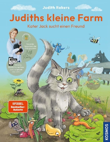 Buchcover und Innenansicht für das Buch: Judiths kleine Farm