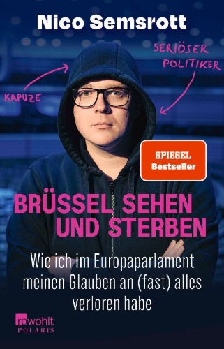 Buchcover und Innenansicht für das Buch: Brüssel sehen und sterben
