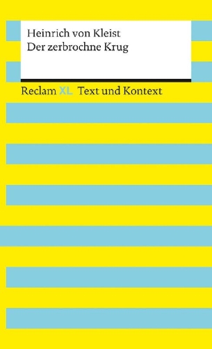 Buchcover und Innenansicht für das Buch: Der zerbrochne Krug. Textausgabe mit Kommentar und Materialien