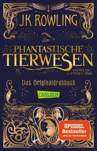 Buchcover und Innenansicht für das Buch: Fantastic Beasts and Where to Find Them: The Original Screenplay